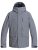 Quiksilver Mission Solid Jacke heather grey – L