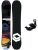 FTWO Reverse 157MW + Sonic Pro L Black 2023 Snowboard-Set sunset – Uni
