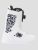 DC Phase Boa Snowboard-Boots white / black print – 7.5